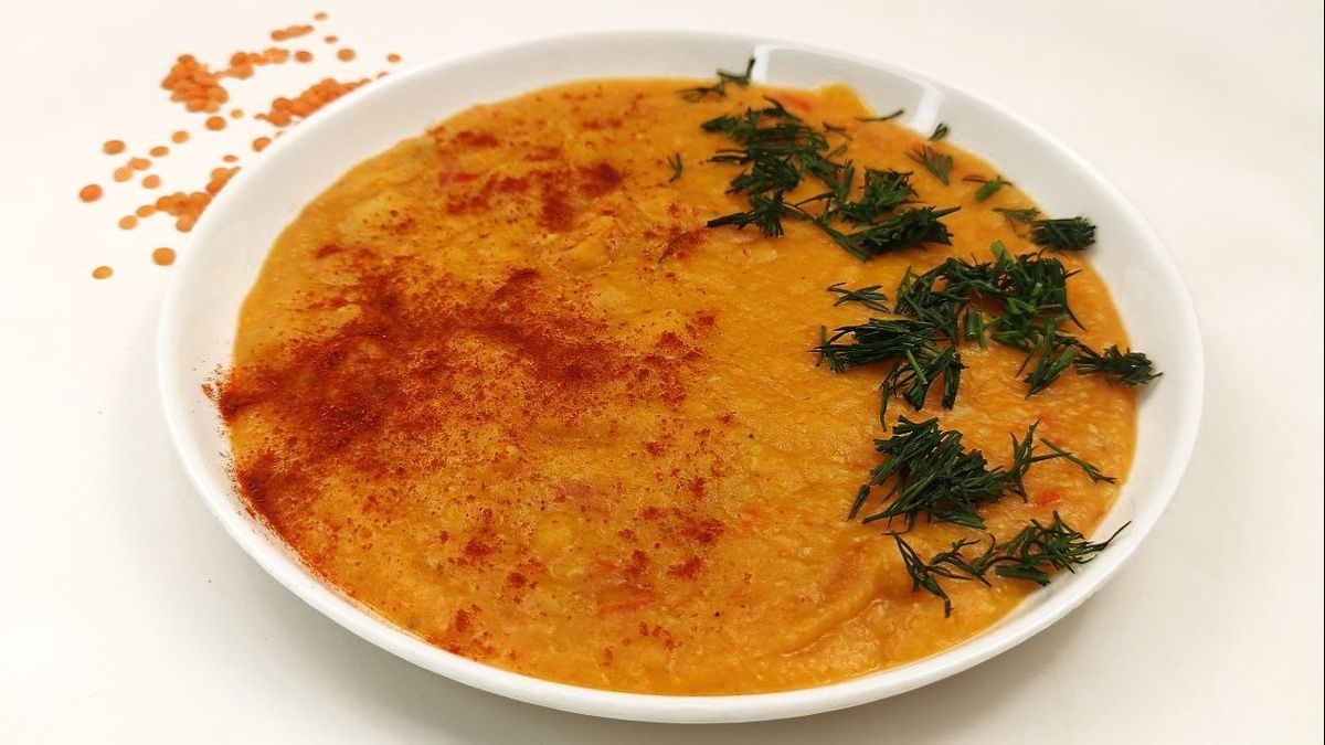 Крем-суп из чечевицы: быстро, просто и полезно для здоровья