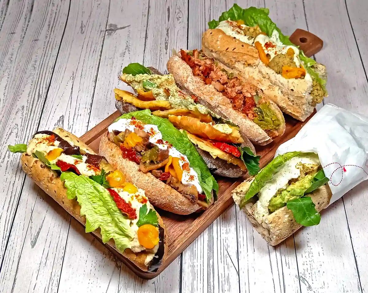 Шесть креативных веганских сендвичей для оригинального перекуса