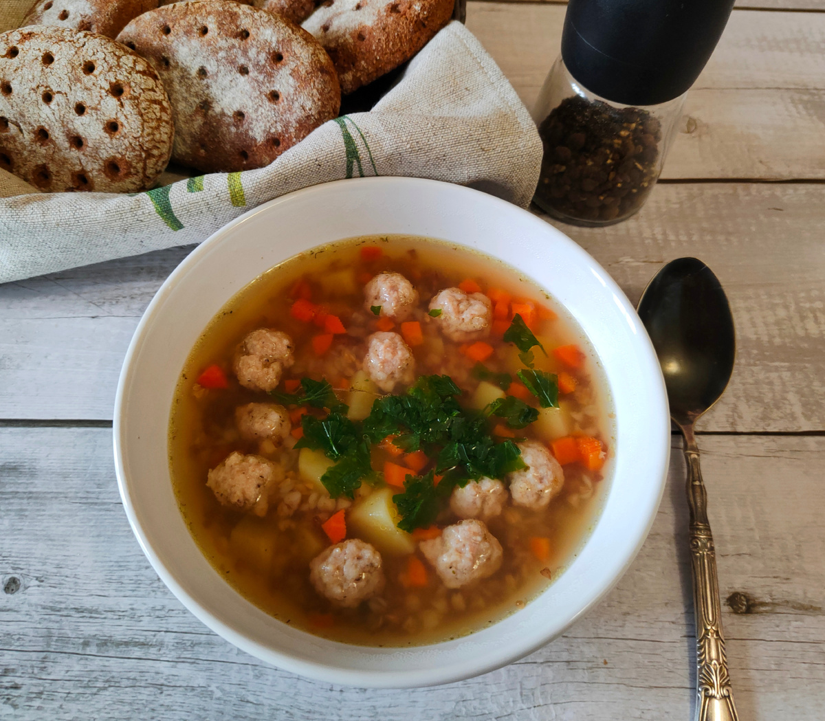 Гречневый суп