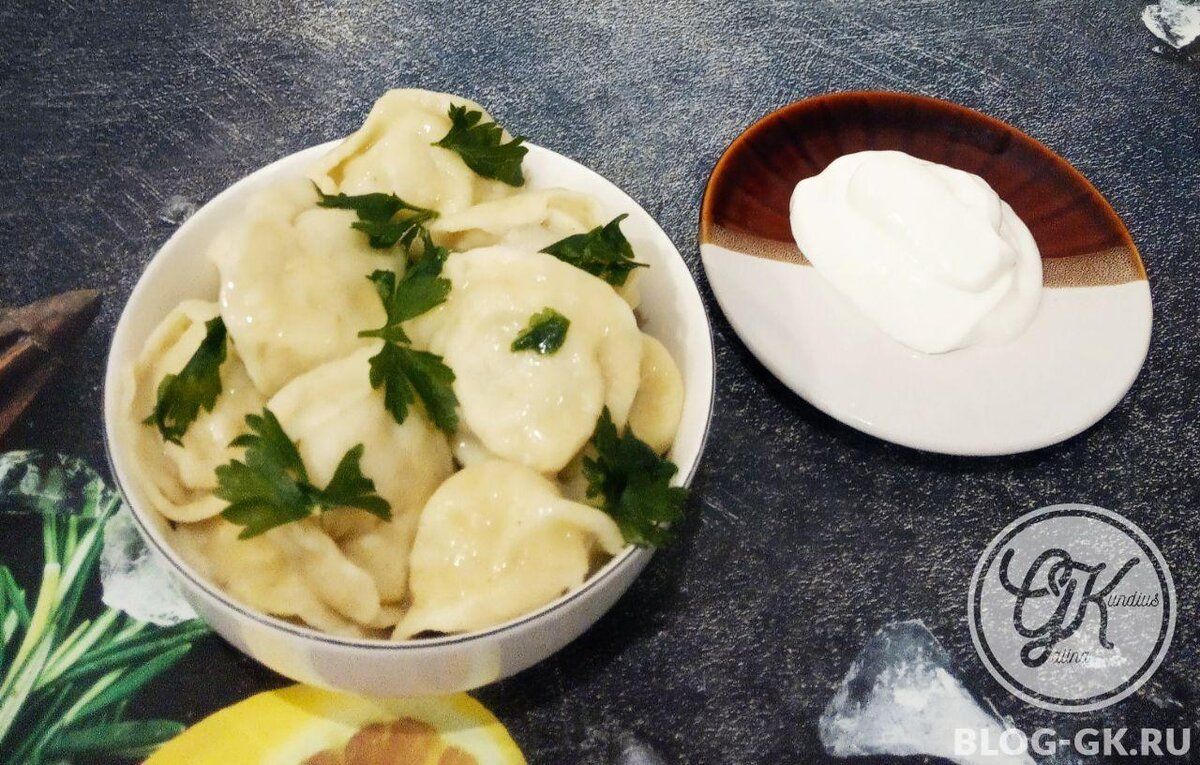 Домашние пельмени с сочным свиным фаршем