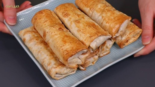 Лаваш с грибами: простой и вкусный перекус на каждый день