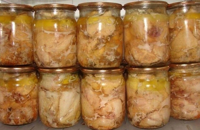 Восхитительная домашняя тушенка из курицы