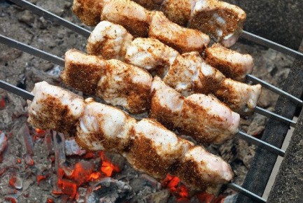 Необычный шашлык: как приготовить рыбу на гриле