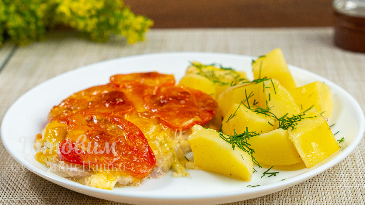 Необыкновенные отбивные с картофелем