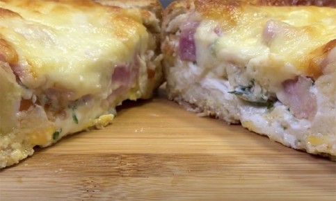 Ленивый пирог из батона: вкусный завтрак без хлопот