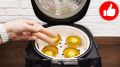 Наслаждайтесь быстрым обедом: яйца с сосисками на пару в мультиварке