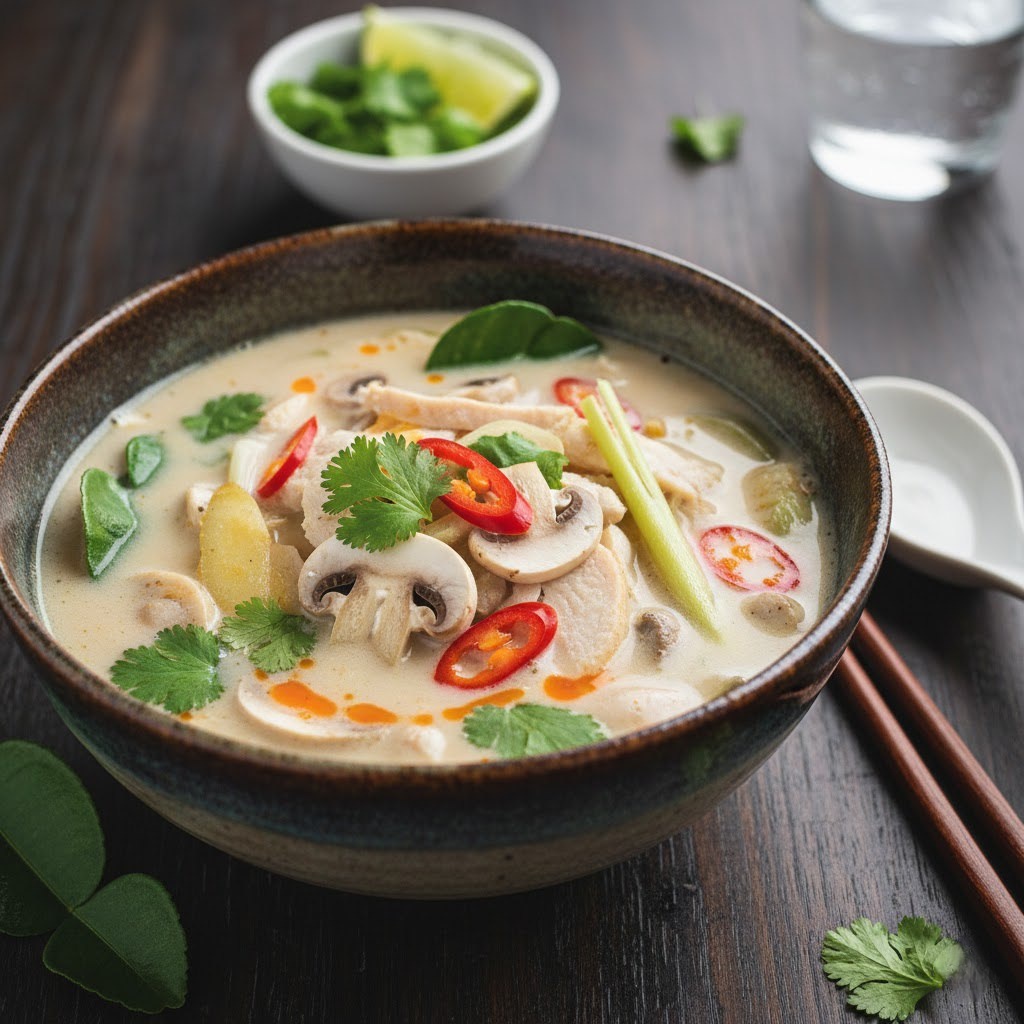 Том Кха Гай: Тайский суп, который покорит ваше сердце