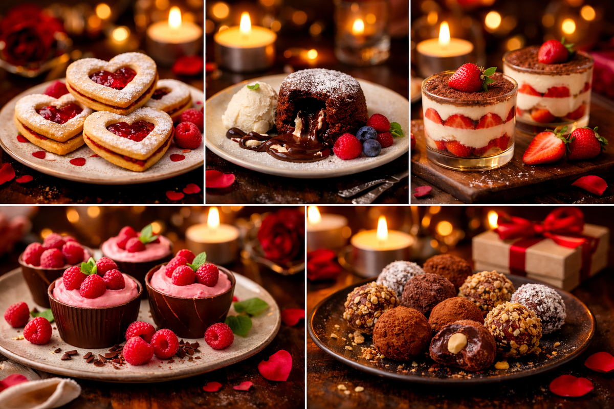 Сладкие десерты для романтической ночи: просто и впечатляюще