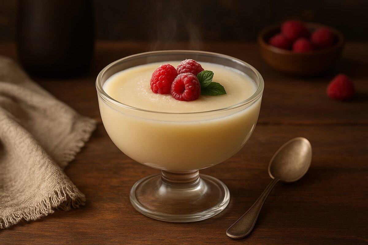 Нежный сливочный кисель, который завоюет ваше сердце