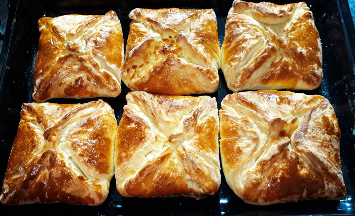 Слоеные хачапури на молоке: быстро и вкусно для всей семьи