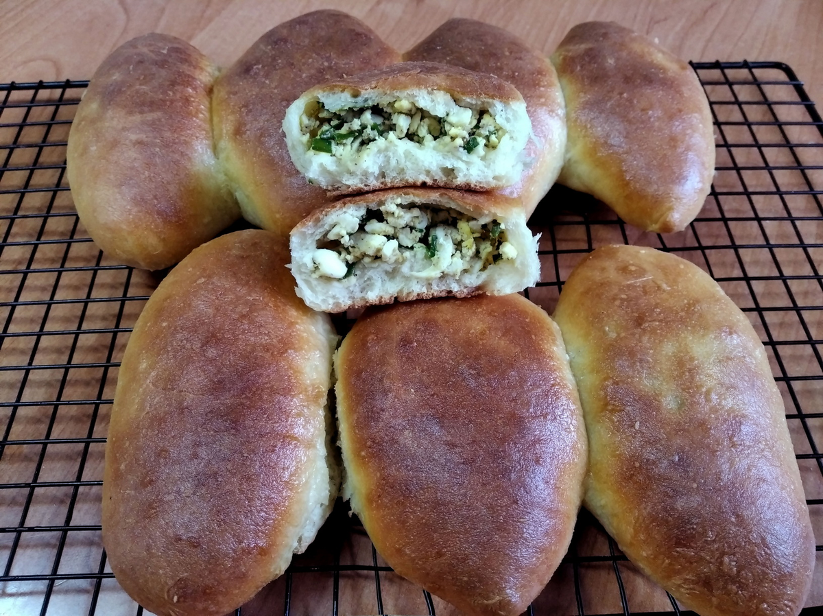 Вкусные пирожки из картофельного теста