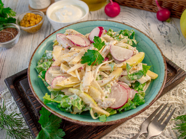 Вкусные весенние салаты: свежесть и легкость на вашем столе