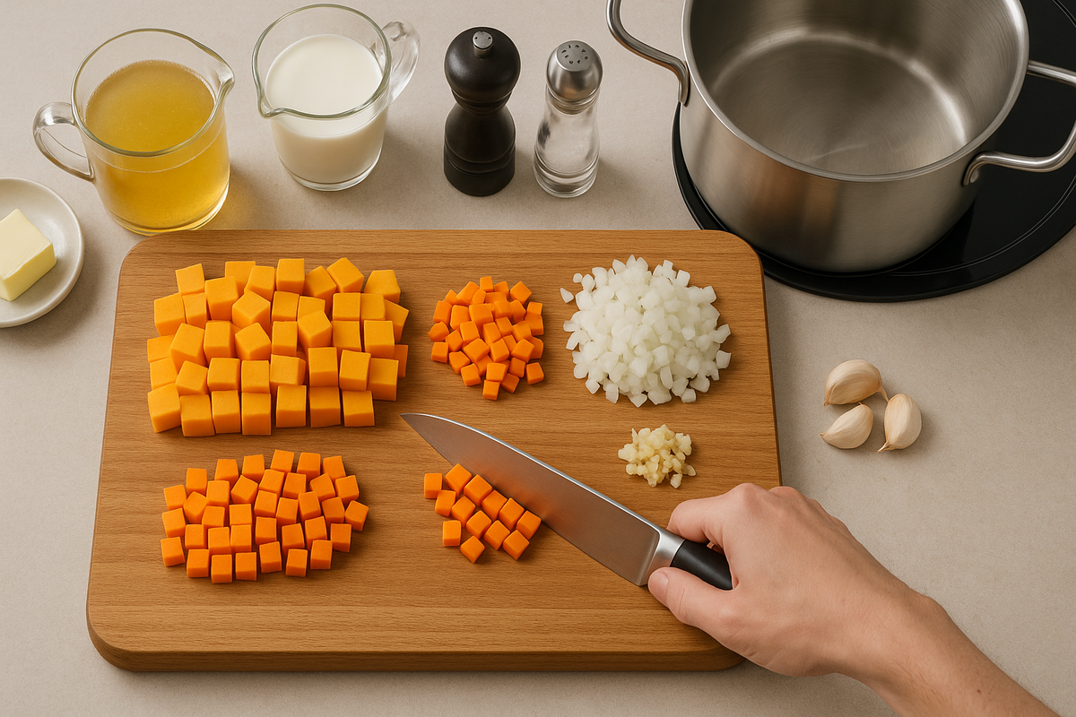 Уютный суп-пюре из тыквы и моркови: с простотой и вкусом на осень