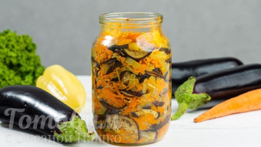 Вкуснейшая закуска из баклажанов, которая исчезнет мгновенно
