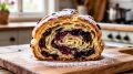 Уникальный кулич краффин с ягодами и шоколадом: легко и вкусно