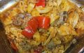 Ароматная куриная печень с дайконом