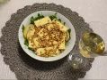 Салат с руколой и грушей для лёгкого ужина